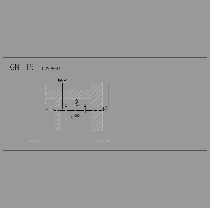 Bloque Autocad Funda